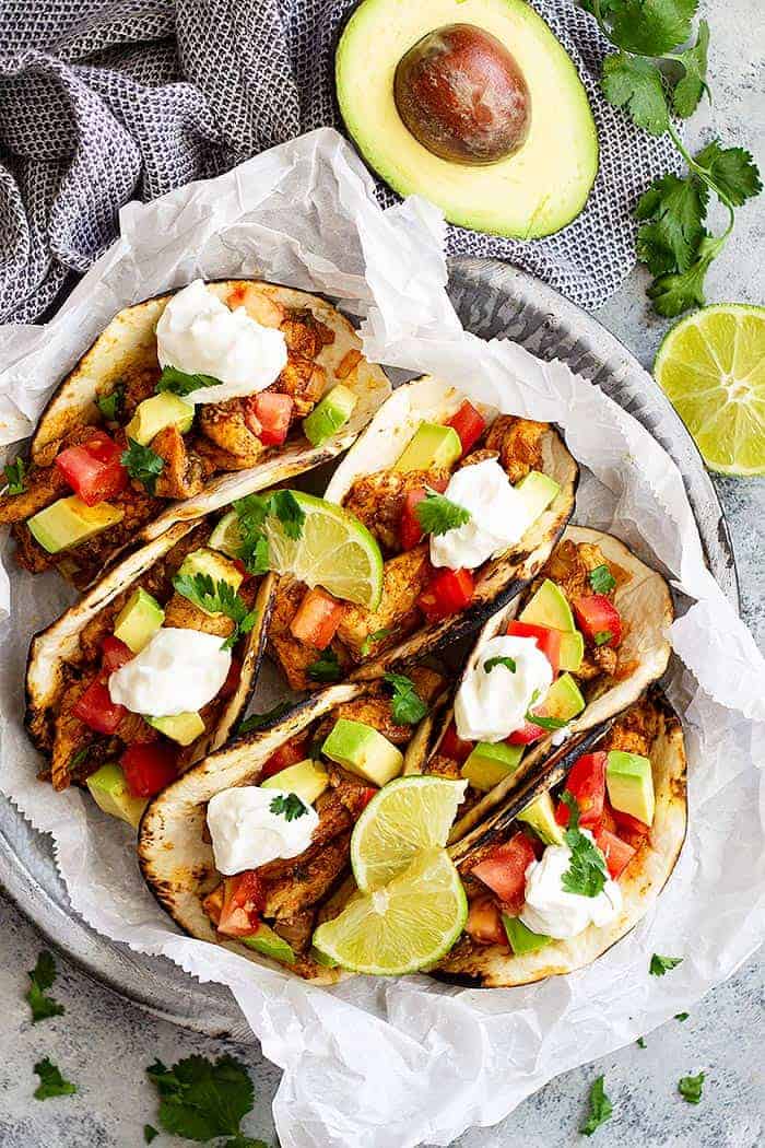 Cadejo's Spicy Chicken Tacos